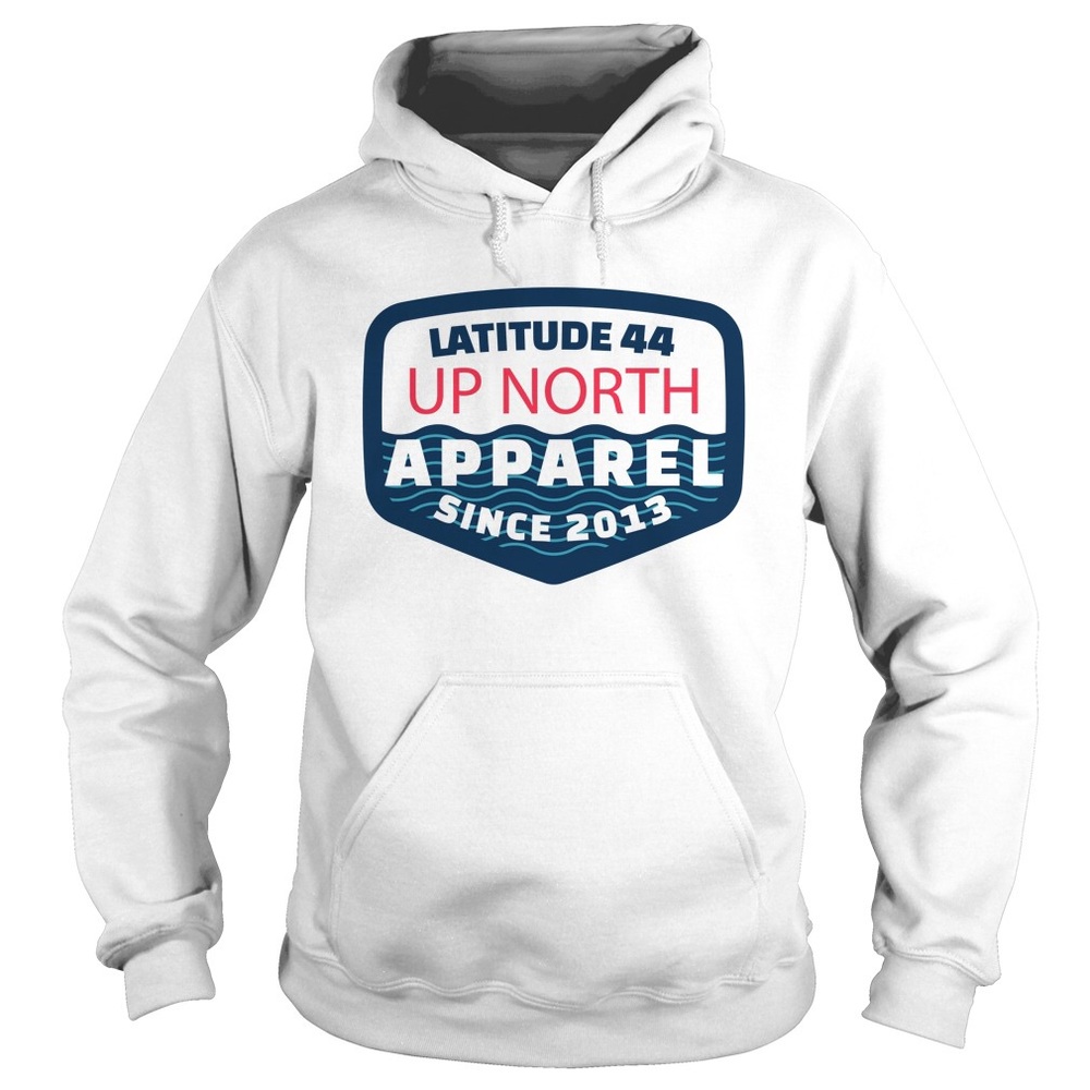 Latitude 44 Up North waves- Unisex design